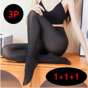 HK 고탄력 여성 학생 교복 직장인 슬림 검정 팬티스타킹 120D 블랙 벌크 3매