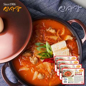 생생정보 방영[수원맛집_신사강] 야채수 김치찌개_900gX4개 (택배비무료) 가정식 간편