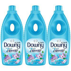 다우니 초고농축 섬유유연제 레몬그라스와 라일락 본품 1L 3개