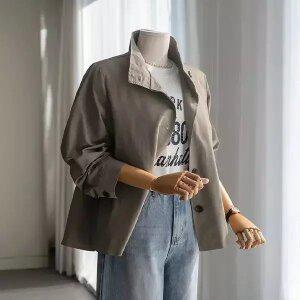 (안나앤모드) foren 2온스 하이넥 자켓[자켓EDB19]