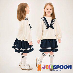 마린카라리본장식원피스 /아동복