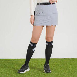 [엘르골프] 여성 포켓포인트 체크 스커트_6I21805
