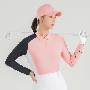[엘르골프] 여성 포인트 폴로 티셔츠_6I25252