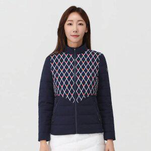 [엘르골프] 여성 시즌패턴 경량 다운 점퍼_6H82003