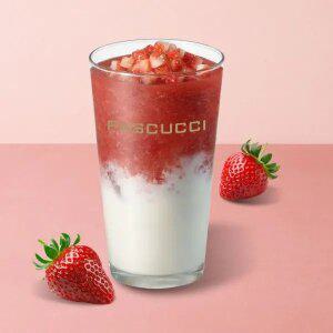 [파스쿠찌] 요거 딸기 라떼