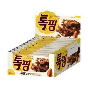 오리온 톡핑 아몬드 그래놀라 43g, 10입, 1개