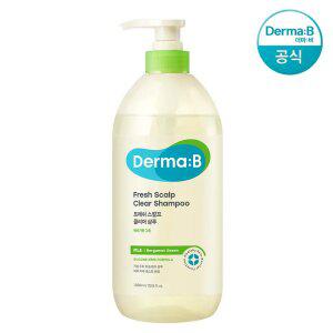 [공식] 더마비 프레쉬 스칼프 클리어 샴푸 (베르가못그린) 1000ml