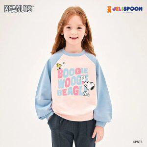 [피너츠]스누피 래글런맨투맨티셔츠 /아동복