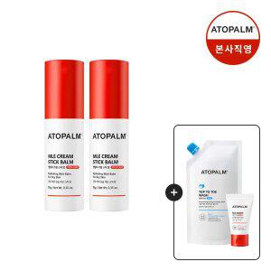아토팜 MLE크림 스틱 밤 10g*2개+[증정]탑투토워시 250ml(리필)+MLE 크림 30ml