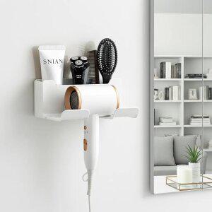 리빙스토리 헤어 드라이기 거치대 무타공 걸이 홀더 수납 정리