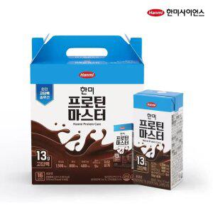 한미 프로틴마스터 고단백 190mlx16입, 초코맛