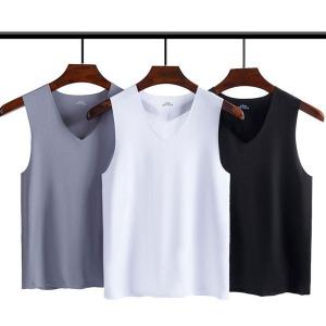 심리스 브이넥 쿨나시 빅사이즈 무봉제 쿨링 남성 런닝 민소매