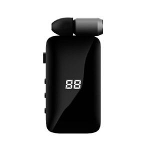 Xtra 2대 멀티페어링 릴타입 클립형 핸즈프리 블루투스 이어폰 gni 309