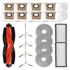 샤오미 B116 X10+ X20+ 필터 사이드 메인 브러쉬 먼지봉투 물걸레 호환 소모품 패키지