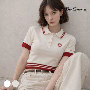 [택가 68,000원] 벤셔먼 우먼 카라 피케 티셔츠 BOBTS771F