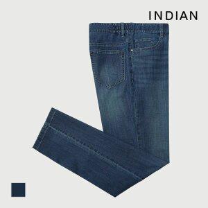 [INDIAN] 슬림핏 밴딩 데님_MIUDL4S1381