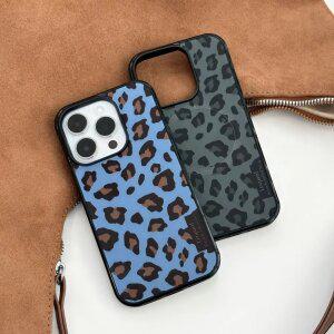 포인트 레오파드 케이스 갤럭시 S25 S24 S23 S22 울트라 엣지 아이폰 17 16 15 14 13
