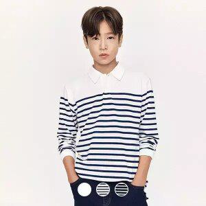 [지오다노주니어] 03015901 폴로 피케 긴팔 티셔츠