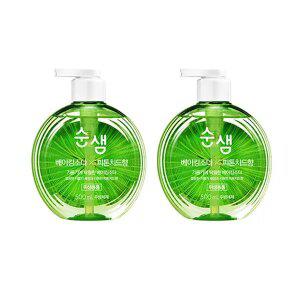 순샘 주방세제 용기 피톤치드, 500ml, 2개