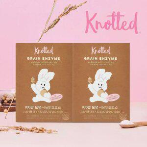 [내일도착] 노티드 100만 보장 곡물발효효소 30포 2박스