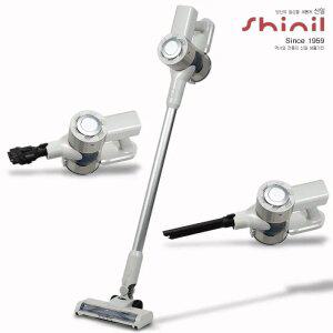 신일 초강력 DC모터 핸디 스틱 겸용 무선청소기 12000mAh 배터리 미니 소형 핸드 진공