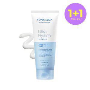 [1+1][미샤] 수퍼 아쿠아 울트라 히알론 포밍 클렌저 200ml