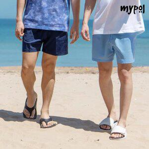 [마이폴] 남자 쇼츠 나일론 스판 쿨링 반바지 올인원 여름 남여 헬스