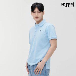 [비버리힐즈 폴로클럽] new클래식 심플 무지 반팔 카라티 커플 PK 남녀공용