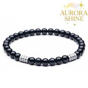 오로라샤인 흑요석 호안석 행운 팔찌 삼재 액막이 소원성취 만사형통 합격기원 재물운