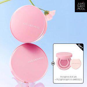 [뷰티데이딜] New 핑크에디션 정샘물 에센셜 스킨 누더 쿠션(본품+리필)(+ 쿠션 블러쉬