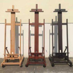 나무이젤 액자받침대 전시회  그림 화판 원목 이젤