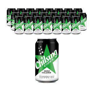 [롯데칠성] 칠성사이다 제로, 355ml, 24캔