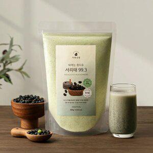가루선생 타먹는 생두유 서리태 99.3 500g 국산 검은콩 콩물 두유
