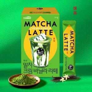 쟈뎅 까페모리 제주 말차 크림바닐라 라떼 10p, 2박스(총20p)