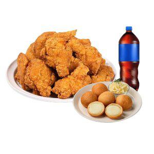 [땅땅치킨] 와삭페퍼윙봉+모짜치즈볼+콜라500ml