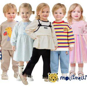 [몰리멜리] 봄신상 새학기봄등원룩 /원피스/상하복/아우터 모음