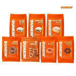 던킨 미니 도넛 7종 3봉 골라담기