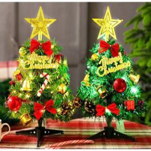 J2K 크리스마스 트리 미니 장식 풀세트 30cm 오너먼트