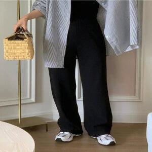 탱탱 와이드 트레이닝 슬랙스 (one color) 구김NO