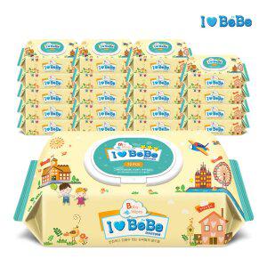 아이러브베베 아이보리 72매X20팩 캡형 아기물티슈