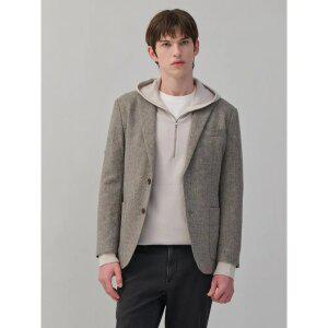 [갤럭시 라이프스타일] 헤링본 울 재킷  베이지 (GC4911M08A)