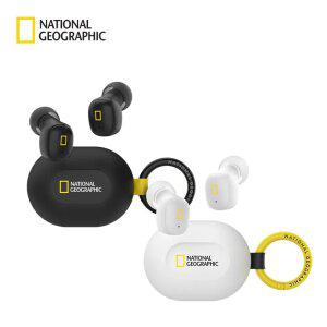 내셔널지오그래픽 무선 이어폰 미니 고음질 자동 페어링 터치 컨트롤 C Type 초경량 블