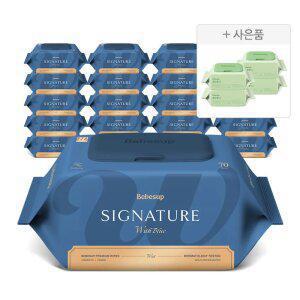 T멤 적용시 최대 25990 / 베베숲 시그니처 위드블루 70매 캡 20팩+제로 휴대 4팩