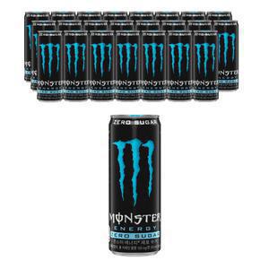 [코카콜라] 몬스터 에너지, 제로슈거,  355ml, 24개