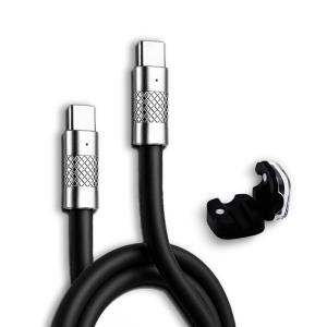 초고속충전케이블 c타입 충전 케이블 ctoc 60W 꼬임 방지 홀더