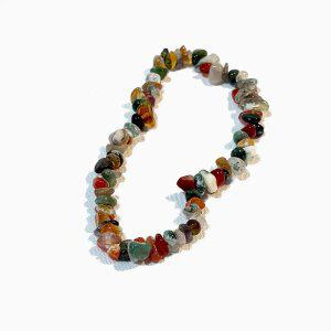 [SIMPLUSY] 핸드메이드 원석 선물 인도마노 팔찌