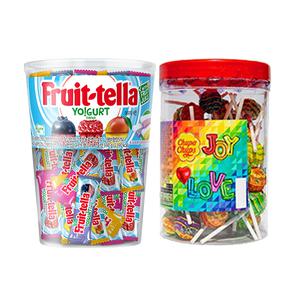 후르트텔라, 590g, 1개 + 츄파춥스 미니튜브, 550g, 1개