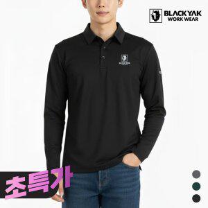 [블랙야크] 애슬레저 실켓 기모 카라티셔츠