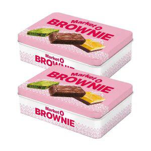 마켓오 브라우니 틴케이스 12입, 2개