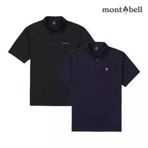 몽벨 남성 기본 카라 반팔 티셔츠